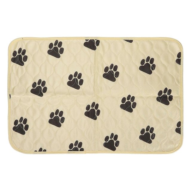 Washable Dog Pee Pad Absorbent Waterproof Reusable Pet Training Pads for Dogs Cats Pets Beige