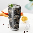 thumbnail image 3 of 30oz Pioneer Flower Tumblers Stainless Steel Tumbler with Lid and Straw,Vacuum Insulated Double Wall Travel Tumbler Cups Mug with Cleaning Brush for Coffee,Tea, 3 of 7