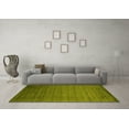 thumbnail image 3 of Ahgly Company Indoor Rectangle Abstract Yellow Contemporary Area Rugs, 7' x 10', 3 of 4