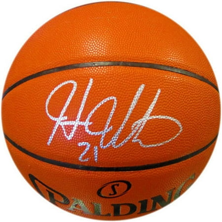 Autographed Basketball Photos - Hassan Whiteside Autographed Hybrid Indoor/Outdoor Basketball