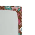 thumbnail image 2 of Ambesonne Floral Fitted Sheet, Flower Petals Florets, Queen Size, Pink Brown and Teal, 2 of 2