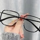 thumbnail image 4 of Gafas de luz azul de doble haz, gafas de ordenador con bloqueo UV, lentes transparentes, gafas de metal, 4 of 5