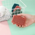 thumbnail image 2 of Wosthever Cepillo de baño de silicona con cepillo de esponja para exfoliar el cuerpo para masaje corporal exfoliante para mujeres y hombres Suministros de limpieza para el hogar No.1 Wosthever HA043753-01, 2 of 6