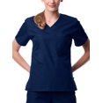 thumbnail image 1 of clearance core by maevn women's sporty v-neck solid scrub top, 1 of 1
