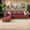 Drak Red, variant on [SquarePulse] Modern Minimalist Sectional Sofa – Living Room Furniture