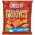 thumbnail image 2 of Sunshine Cheez-it Grooves Crackers, Zesty Ranch, 3.25 Bag, 6/Box, 2 of 2
