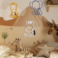 thumbnail image 2 of Decoración de pared Rattanview con temática de animales de la jungla, safari, 3 unidades, 2 of 2