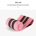 thumbnail image 3 of Soidarity Banda de Yoga de resistencia para mujer, entrenador de fuerza para gimnasio, cinturón deportivo portátil para Yoga para adultos, cinturón Ropa Deportiva, Zapatos Rosado L Soidarity OD028536-08, 3 of 6