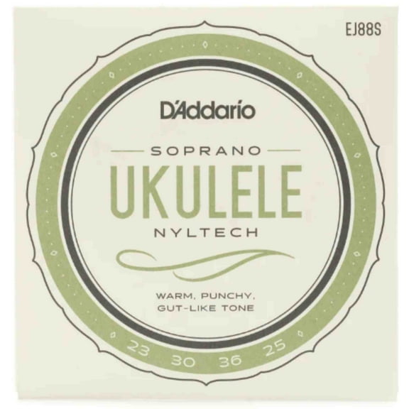 D'Addario EJ88S Nyltech Ukulele Strings, Soprano