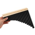 thumbnail image 4 of 1Set Pan Flute Instrument Beige Color Traditional Style For Cultural Events, 4 of 8