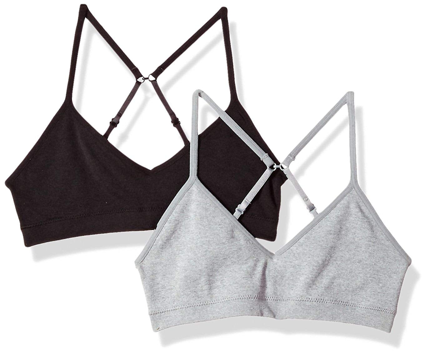Hanes Girls Cami Strap Wirefree Bra 2-Pack Hanes Girls Cami Strap Wirefree Bra 2-Pack