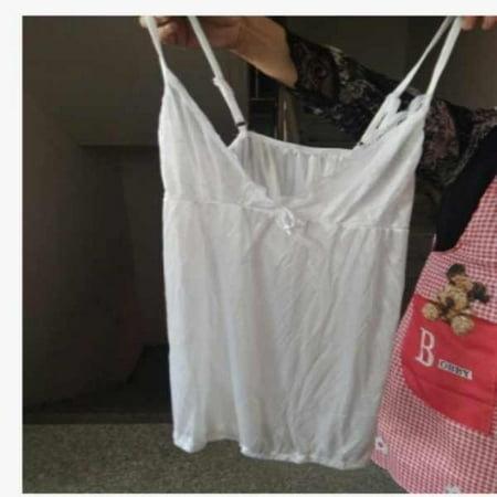 

Clearance Promotion Women Lace Stain Nightgown Ladies Slik Sleepwear Fashion Night Dress V Neck Spaghetti Straps Bowknot Nightwear Sleep Dress Female