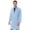 Blue, variant on Meta Unisex 40" Long Labcoat, Style 6116
