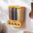 thumbnail image 4 of Cereal Can Eco-friendly Large Capacity ABS Transparent Cereal Dispenser Supplies for Home, 4 of 10