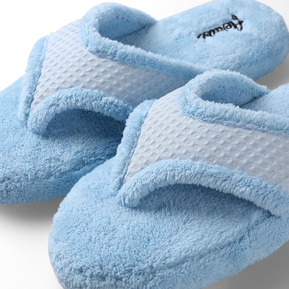 Women’s Indoor Memory Foam Slippers – Cozy Slip-On House Shoes with Non-Slip Sole for Everyday Comfort