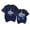 navy, variant on Babyface Ray Wavy Navy University Tour T-shirt Women Men Casual Fashion Short Sleeve Tee