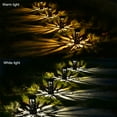 thumbnail image 4 of CreativeArrowy 4Pcs 4/6/8X Solar Powered Stainless Steel Led Post Stake Lights Garden Patio Outdoor, 4 of 7