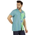 thumbnail image 3 of Inkmeso Short Sleeve Printed Hawaiian Casual Button Down shirt for mens Beach Party shirt, 3 of 7