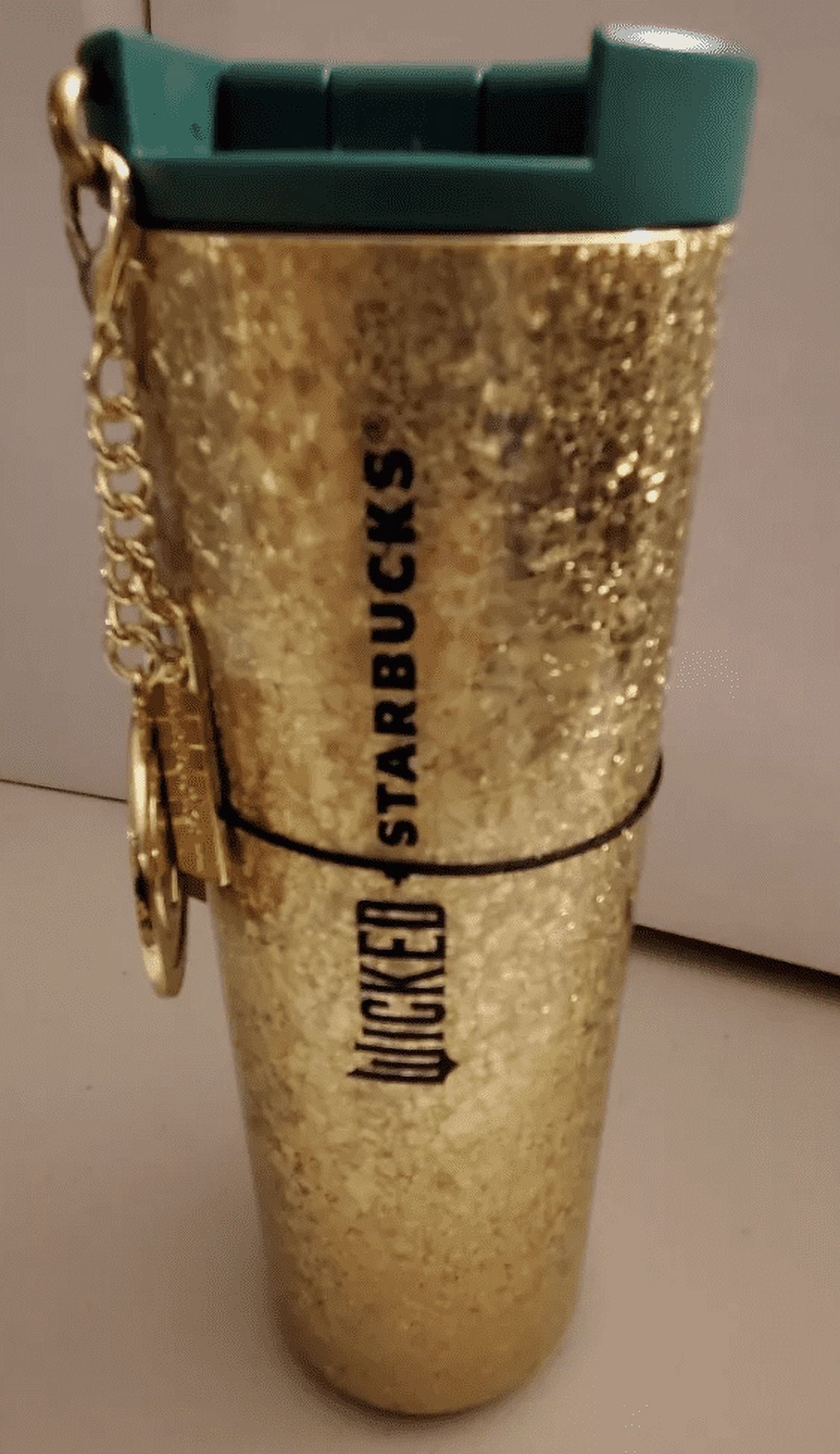 Wicked Starbucks Stainless Steel Vacuum Sealed Tumbler Gold