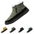 thumbnail image 5 of NOKIO Men'S Snow Boots Men'S High Top Snow Boots Fashion Casual Trainers Breathable Flat Casual Shoes Winter Padded Warm Men'S Boots Men'S Anti-Snow Winter Shoes, 5 of 5
