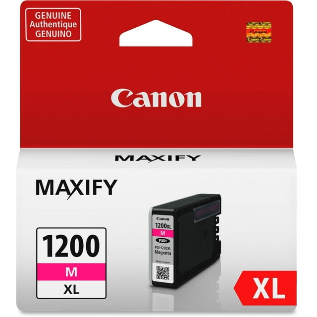 Depósito de tinta Canon PGI-1200XL Magenta Genuino para Impresoras