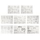 thumbnail image 4 of 8 Diseños Multi De De Los Diseños Encogen El Papel Encogible Plástico De La Película De Encogimiento Sunnimix Láminas retráctiles, 4 of 8
