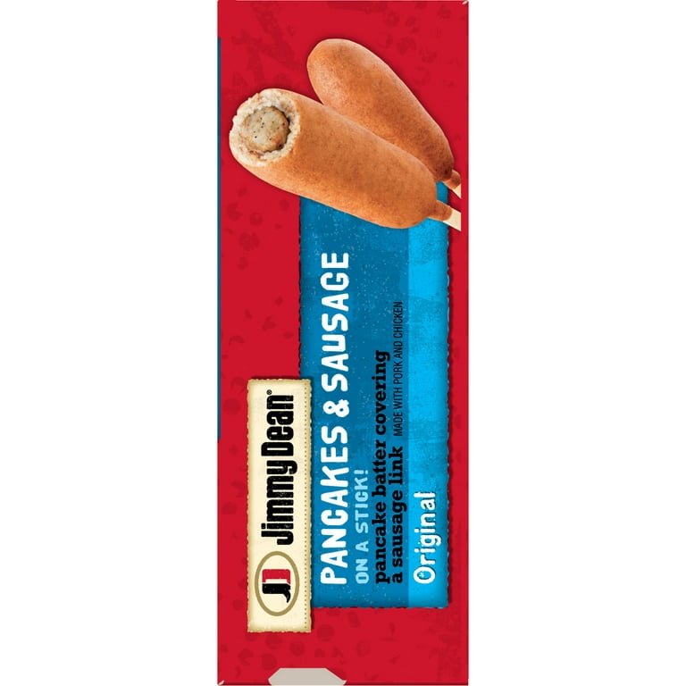 Jimmy Dean® Pancakes and Sausage on a Stick, Chocolate Chip, 12 Count  (Frozen)