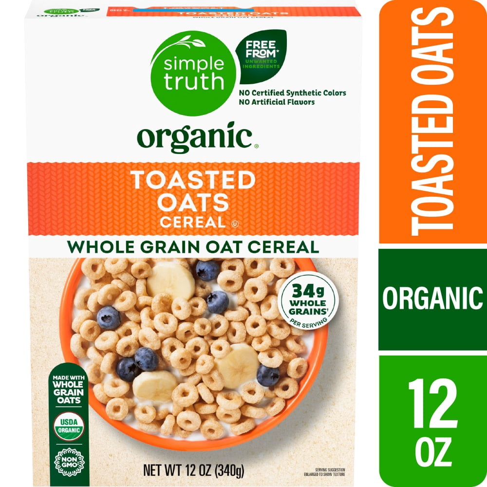 Simple Truth Toasted Oats Cereal 12 oz - 5 Pack