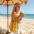 thumbnail image 6 of Lightweight, Large Capacity Tote Bag, Versatile Handmade Knitted Shoulder Bag, Perfect for Summer Vacation and Daily Travel, Ideal for Women, 6 of 6