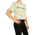 thumbnail image 2 of Junk Food Womens Friends Logo Crop Graphic T-Shirt, Green, Medium, 2 of 6