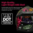thumbnail image 2 of TCMT DOT Dirt Bike Helmet for Kids with Goggles & Gloves, for Motocross Offroad Street Motorcycle, Youth S Size, Black Graffiti, 2 of 11