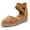 Brown, variant on Womens Pointed Toe Wedge Sandals Espadrille Platform Ankle Strap Shoes Hollow Out Faux Suede High Heel Pumps for Summer Vacation Casual Daily Wear