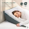 thumbnail image 4 of Dreamlab Almohada Antirreflujo, Cojín Ortopédico de Cuña para Espalda, Respaldo Antironquidos, Memory Foam y Funda Confort Microfibra Gel, Hipoalergénica, 4 of 8