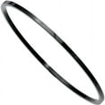 thumbnail image 3 of Primal Steel Stainless Steel Black IP Plated 2mm Bangle, 3 of 8