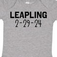 thumbnail image 4 of Inktastic Leapling- 2-29-24- Leap Year Boys or Girls Baby Bodysuit, 4 of 5