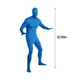 thumbnail image 3 of Neoyler Unisex Spandex Stretch Full Bodysuit for Adults Suit for Carnivals Sports Events and Parties Relaxedable Breathable Body Suit Easy Zipper Access Long Lasting Polyester and Spandex Design, 3 of 7