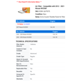 thumbnail image 2 of Air Filter - Compatible with 2012 - 2021 Nissan NV2500 2013 2014 2015 2016 2017 2018 2019 2020, 2 of 2