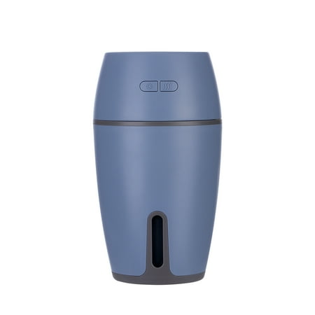 Ultrasonic Sensor Car Car Humidifier Air Purifier Cool Mist Humidifier with Adjustable Mist Mode Ultrasonic Aroma Essential Oil Diffuser 7 Color Atmosphere Lights for Office Home Living Room ()