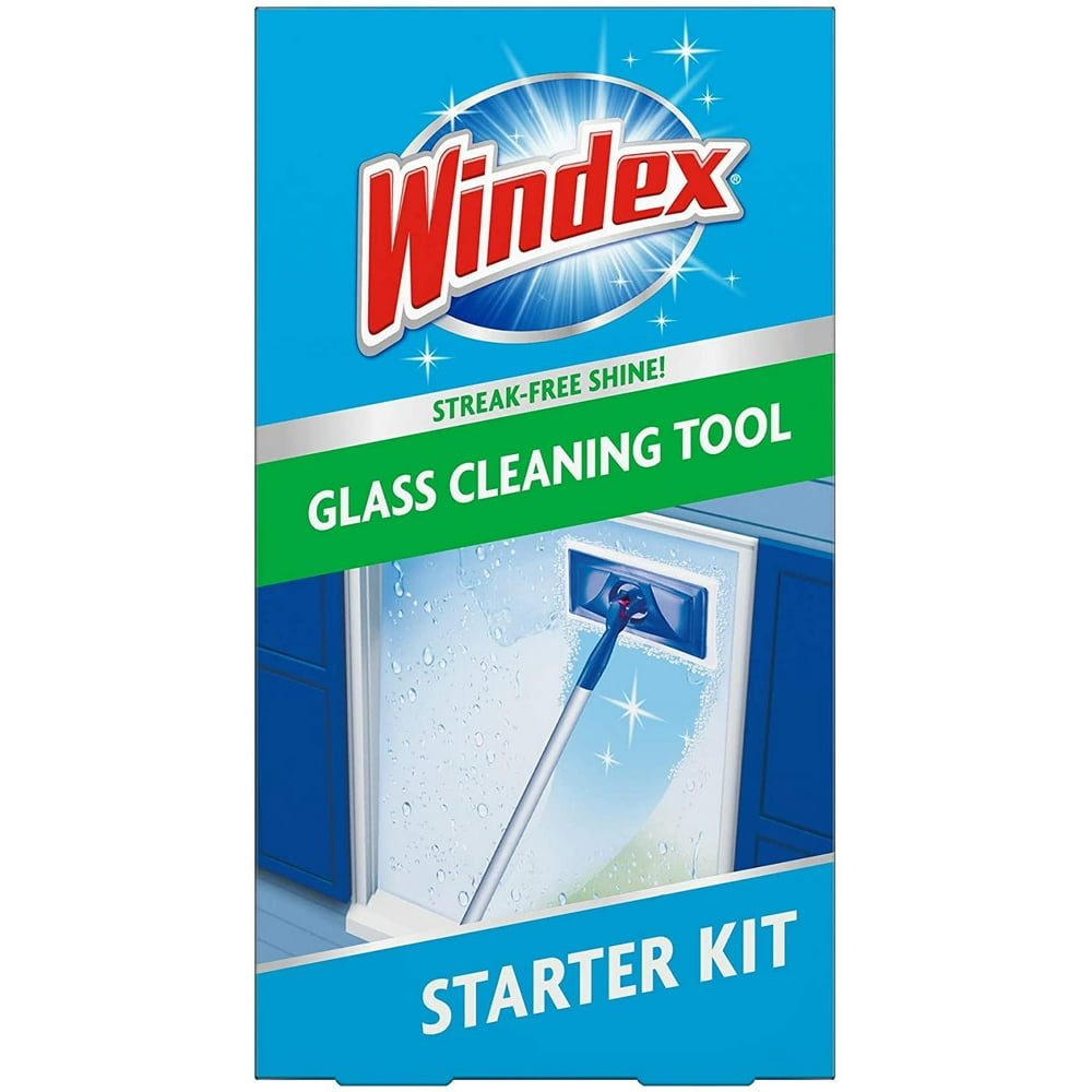 Windex Outdoor AllInOne Glass and Window Cleaner Tool Starter Kit
