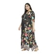 thumbnail image 4 of Gypsie Blu Women's Plus Size Kaftan Dresses for Women Long Maxi Dress, 4 of 6