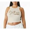 thumbnail image 5 of SOUTHERN CALIFORNIA Graphic Rib Baby Crop Tank Top, 5 of 5