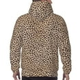 thumbnail image 7 of Sigee Leopard Print-2 for Men's Pullover Hoodie Sweatshirts Adult Casual Long Sleeve Sweatshirts ,Sizes S-4XL-Medium, 7 of 7