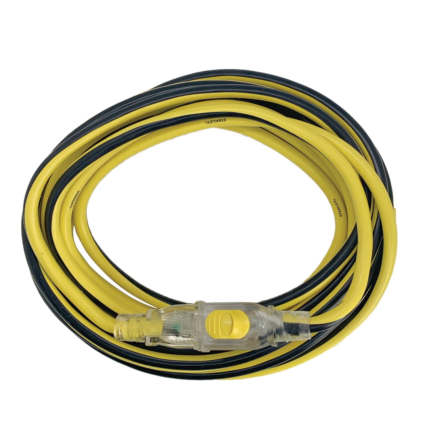 Stanley 36125 HeavyDuty Shop Extension Cord With Power Light Plug (25