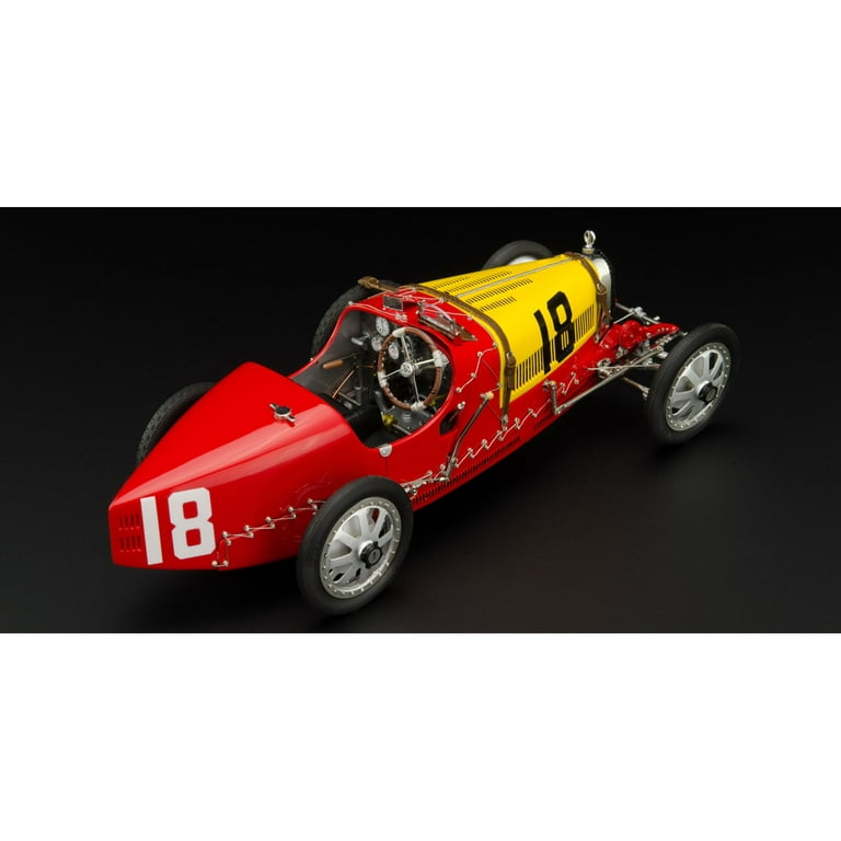 1/18CMC超精密ミニカー /Bugatti Typ35　Grand　Prix CMC Bugatti Type 35 Grand Prix, „bright blue“ Livery with a