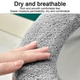 thumbnail image 4 of Handle toilet mat universal knitted washable toilet ring household toilet covergrey, 4 of 6