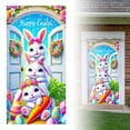 thumbnail image 1 of zhangmingg Door Banner Decorations Large 71x35 Inch Colorful Spring Porch Outdoor Welcome Sign for Holiday Front Entrance, 1 of 6