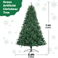 thumbnail image 7 of PAPROOS 7.5FT Christmas Trees, Artificial Christmas Tree with 1400 Super Lush Branch Tips, Xmas Tree with Sturdy Metal Base for Holiday Decor, Green, 7 of 7