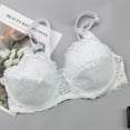 thumbnail image 3 of Joau Lace Wireless Bratettes, Full-Coverage Wirefree Push Up Bra, Comfort Fit Lightly Lined Underwired Unlined Convertible Bra for Everyday Wear, 3 of 7