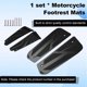 thumbnail image 5 of Motocicleta Modificada Parte Esteras del Pie Reposapiés Almohadillas Pedal Compatible para Racing X 150 RKS150 Negro, 5 of 9