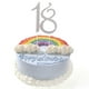 thumbnail image 1 of Decoración para tarta Colcomx Cake Topper de cristal Números de cumpleaños, 1 of 2